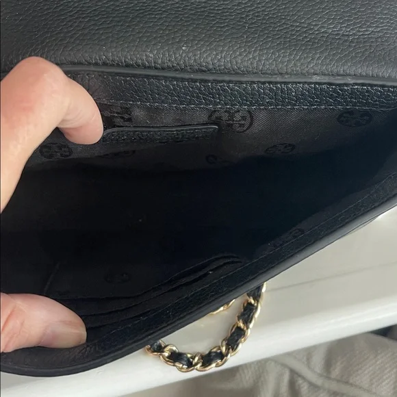 Tory Burch Black Leather Crossbody Bag - Picture 5 of 5